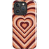 Autumn Heart Pattern iPhone 16 Pro Max Magsafe Impact Case