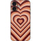 Autumn Heart Pattern iPhone 16 Skin