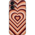 Autumn Heart Pattern iPhone 16 Skin