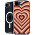 Autumn Heart Pattern iPhone 16e MagSafe Case