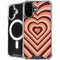 Autumn Heart Pattern iPhone 17 MagSafe Case