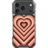 Autumn Heart Pattern iPhone 18 Pro Clear Case