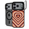 Autumn Heart Pattern iPhone 18 Pro Kickstand Case