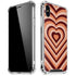 Autumn Heart Pattern iPhone X/XS Clear Case