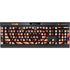 Autumn Heart Pattern K95 RGB PLATINUM Mechanical Gaming Keyboard Skin