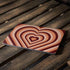 Autumn Heart Pattern Apple MacBook Air Skin