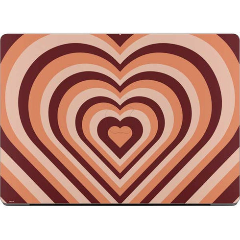 Autumn Heart Pattern Apple MacBook Pro 14-inch Skin