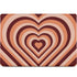 Autumn Heart Pattern MacBook Skins