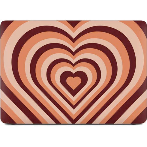 Autumn Heart Pattern Apple MacBook Pro 16-inch Skin