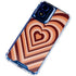 Autumn Heart Pattern Moto G Play 4G (2024) Clear Case