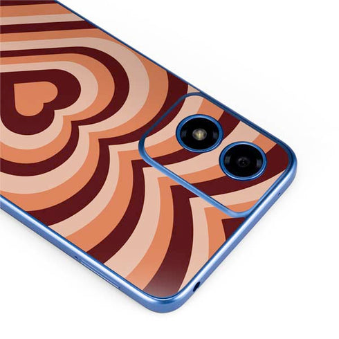 Autumn Heart Pattern Moto G Play 4G (2024) Skin