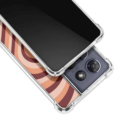 Autumn Heart Pattern Moto G Stylus 5G (2025) Clear Case