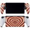 Autumn Heart Pattern PlayStation Portal Remote Player Skin