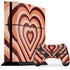 Autumn Heart Pattern PlayStation PS4 Skins