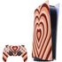 Autumn Heart Pattern PlayStation PS5 Skins