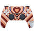 Autumn Heart Pattern PS5 Pro Disk Bundle Skin