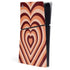 Autumn Heart Pattern PS5 Slim Digital Edition Console Skin