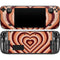 Autumn Heart Pattern Steam Deck Handheld Gaming Computer OLED Skin