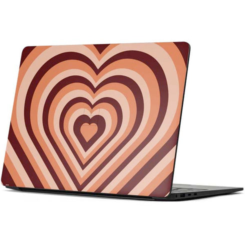 Autumn Heart Pattern Surface Laptop 7 13.8in Skin