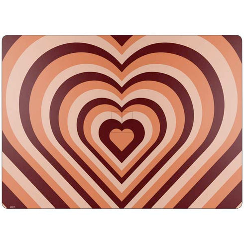 Autumn Heart Pattern Surface Laptop 7 15in Skin