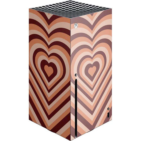 Autumn Heart Pattern Xbox Series X Skins