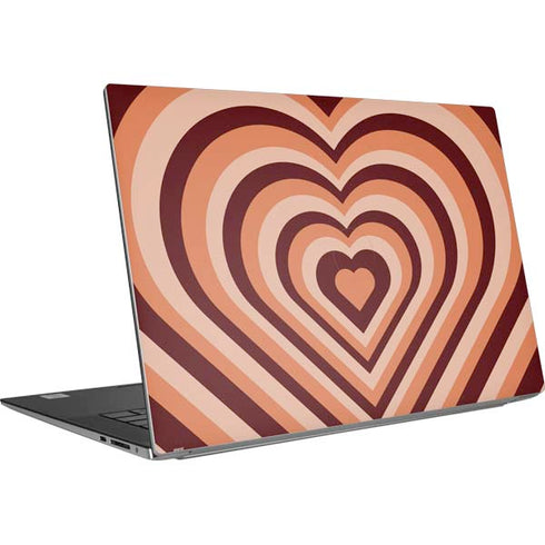Autumn Heart Pattern Dell XPS Skin