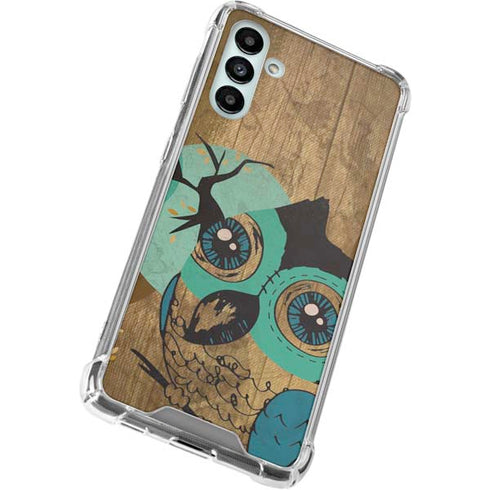 Autumn Owl Galaxy A13 5G Clear Case