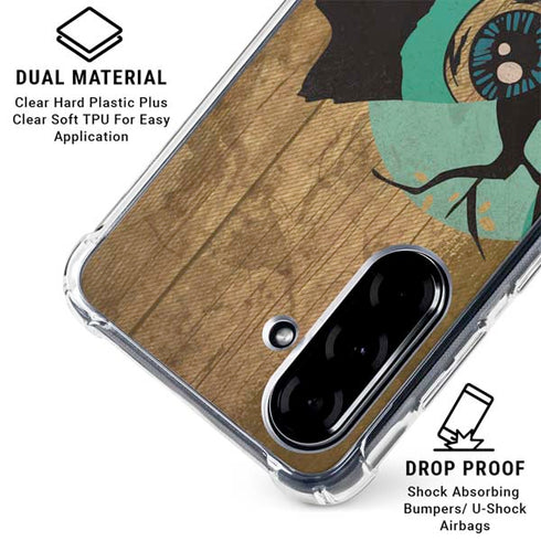 Autumn Owl Galaxy A36 5G Clear Case