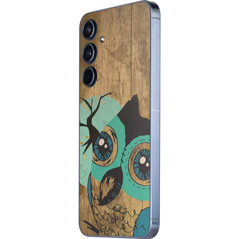 Autumn Owl Galaxy A55 5G Skin