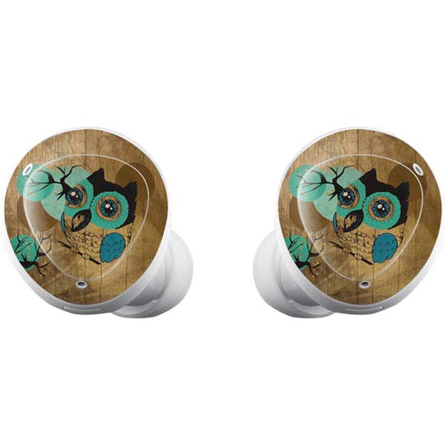 Autumn Owl Galaxy Buds Plus Skin