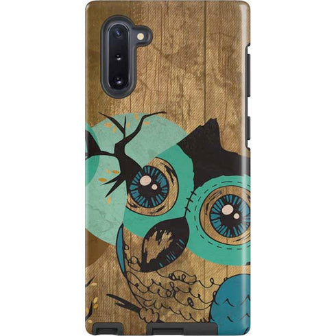 Autumn Owl Galaxy Cases