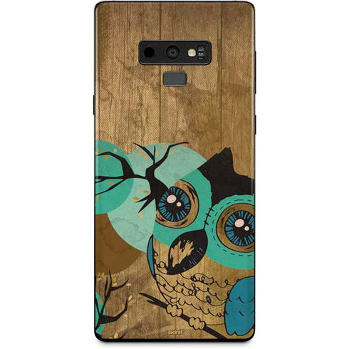 Autumn Owl Galaxy Note 9 Skin