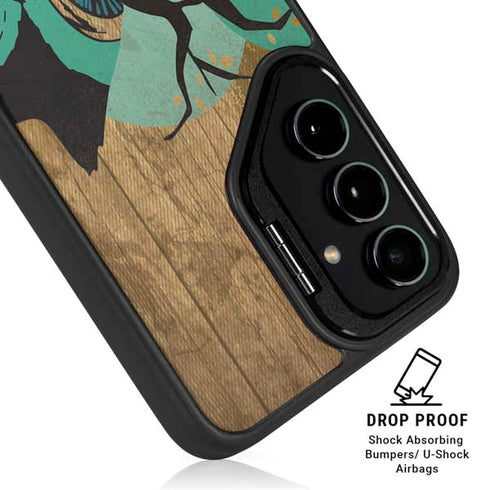 Autumn Owl Galaxy S24 FE Kickstand Case