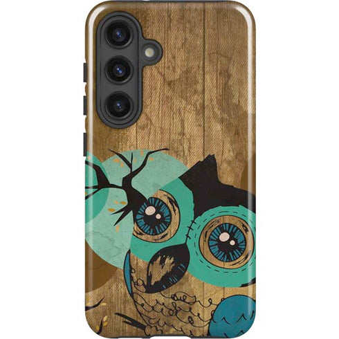 Autumn Owl Galaxy S25 Plus Impact Case