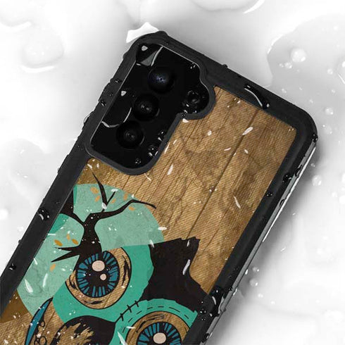 Autumn Owl Galaxy S24 Plus Waterproof Case