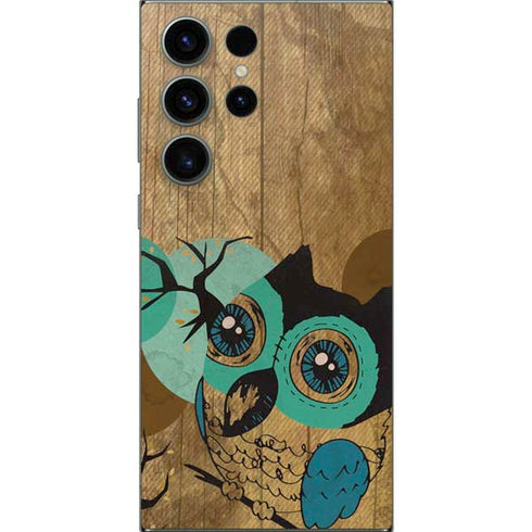 Autumn Owl Galaxy S24 Ultra Skin