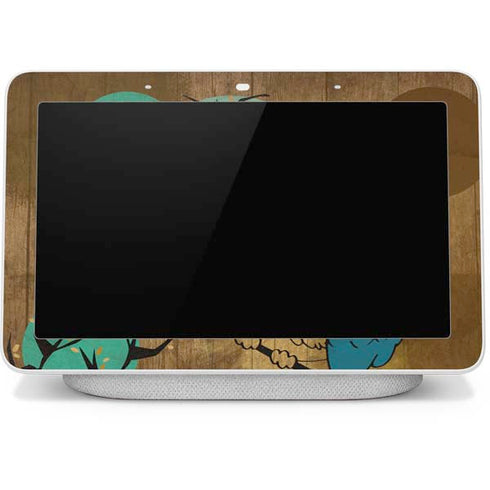 Autumn Owl Google Home Hub Skin