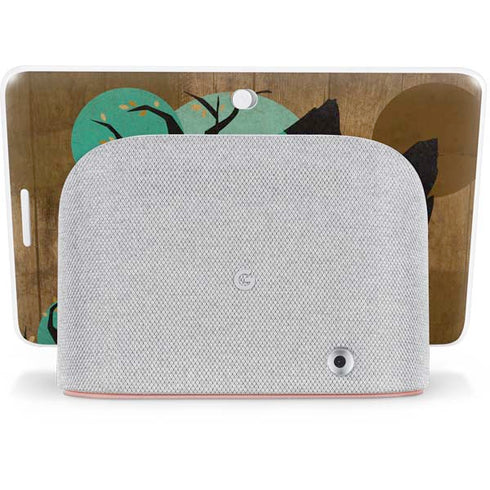 Autumn Owl Google Home Hub Skin