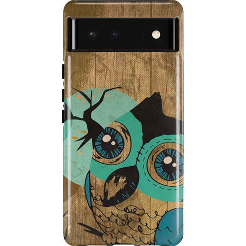 Autumn Owl Pixel Cases