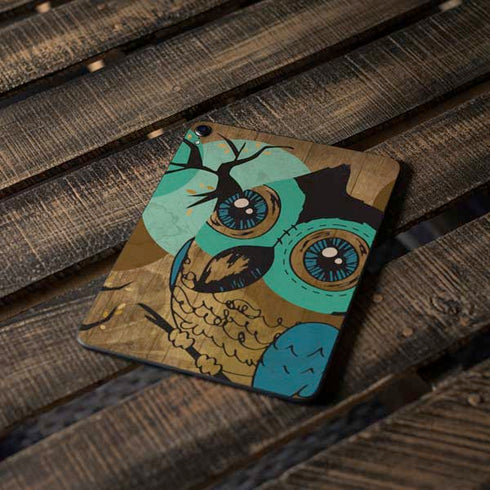 Autumn Owl Apple iPad Pro Skin