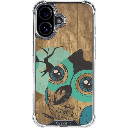 Autumn Owl iPhone 16 Clear Case