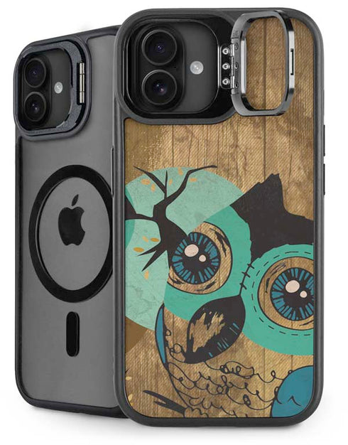 Autumn Owl iPhone 16 Kickstand Case