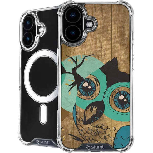 Autumn Owl iPhone 16 Plus MagSafe Case