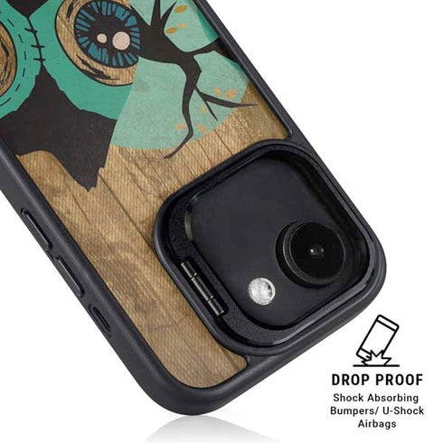 Autumn Owl iPhone 16e Kickstand Case