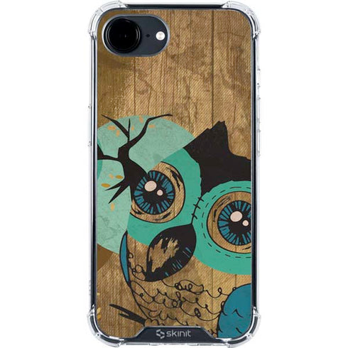 Autumn Owl iPhone 16e Clear Case