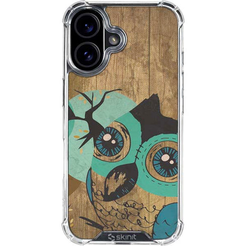 Autumn Owl iPhone 17 Clear Case