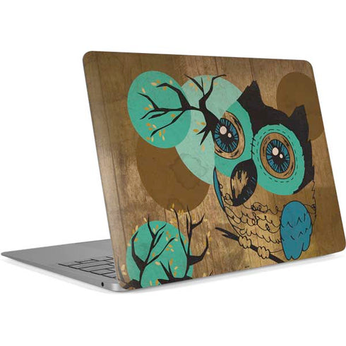Autumn Owl Apple MacBook Air Skin