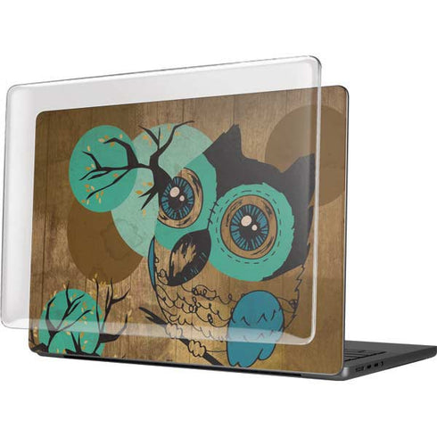 Autumn Owl MacBook Pro 14in (2021-24) Case plus Skin