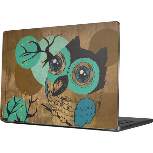 Autumn Owl Apple MacBook Pro 14-inch Skin