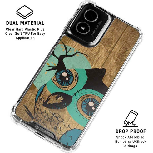 Autumn Owl Moto G Power 5G (2024) Clear Case